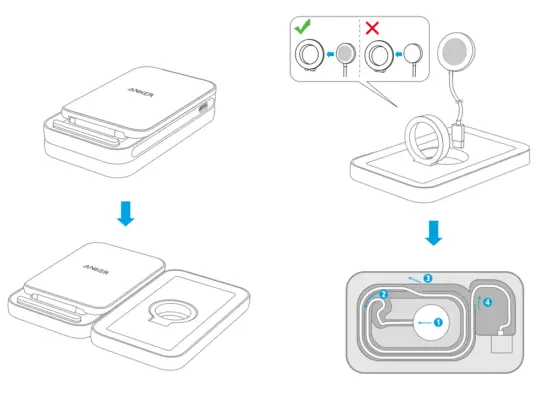 ANKER 533 3 in 1 Wireless Charger with Stande - fig1