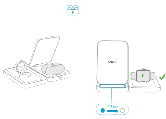 ANKER 533 3 in 1 Wireless Charger with Stande - fig4