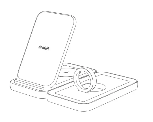 ANKER 533 3 in 1 Wireless Charger with Stande