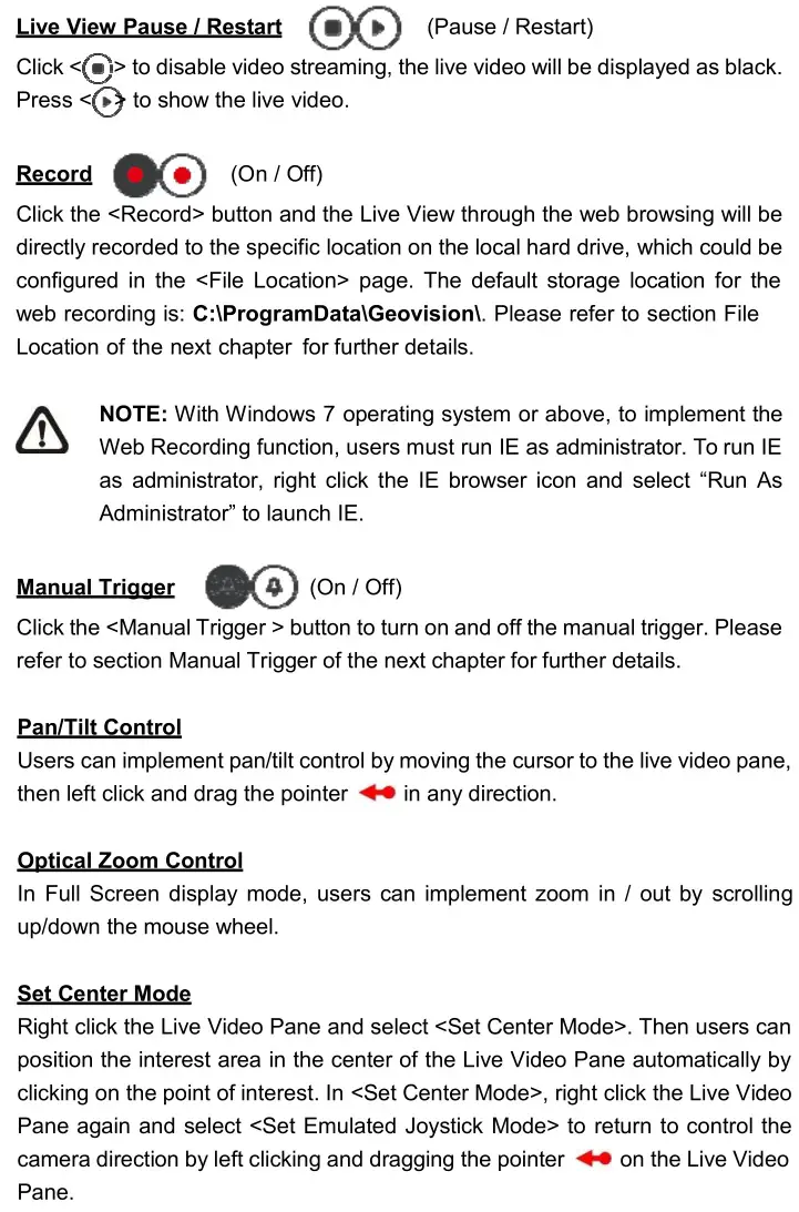 GeoVision GV-IP Speed Dome - Home Page 4