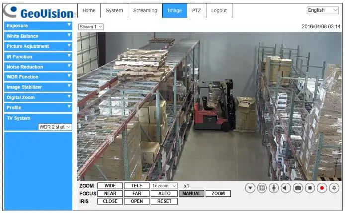 GeoVision GV-IP Speed Dome - Image