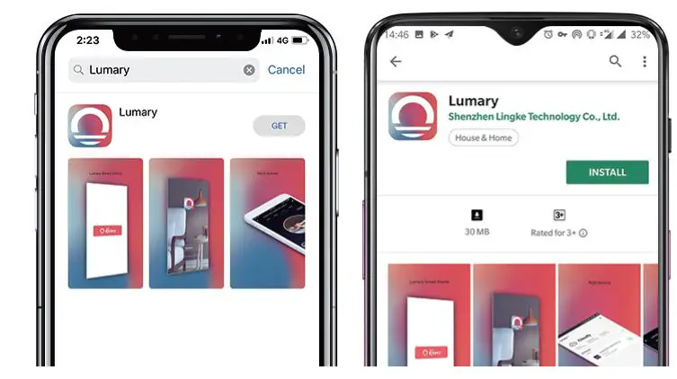 Lumary Smart Wi-Fi Dimmer Switch User Guide - Download the Lumary app