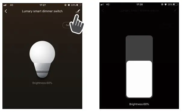 Lumary Smart Wi-Fi Dimmer Switch User Guide - Lumary smart dimmer switch
