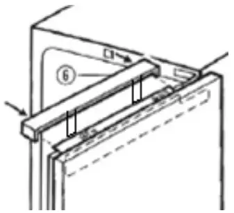CANDY CFU 135 NEK N Integrated Undercounter Freezer - cover plate