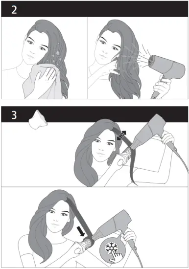 PHILIPS BHD514 Hair Dryer - Fig 2