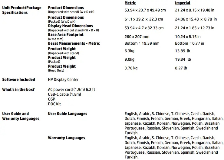 HP G4 FHD USB-C Monitor-fig9