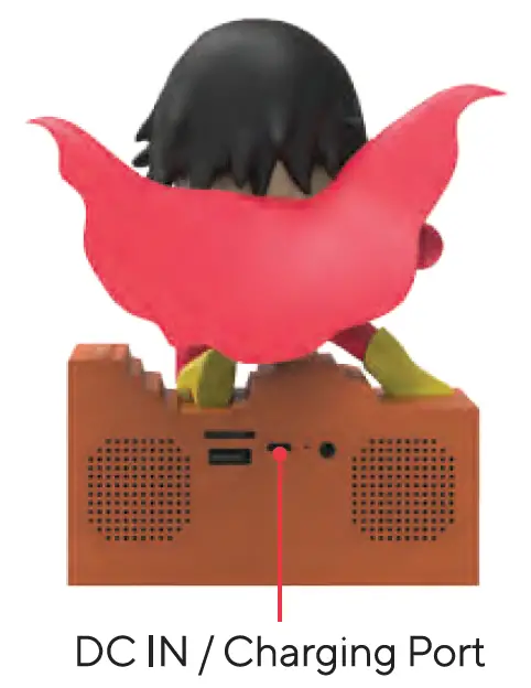 Dp Audio Video RJAL405 Red Titan Alarm Clock 11