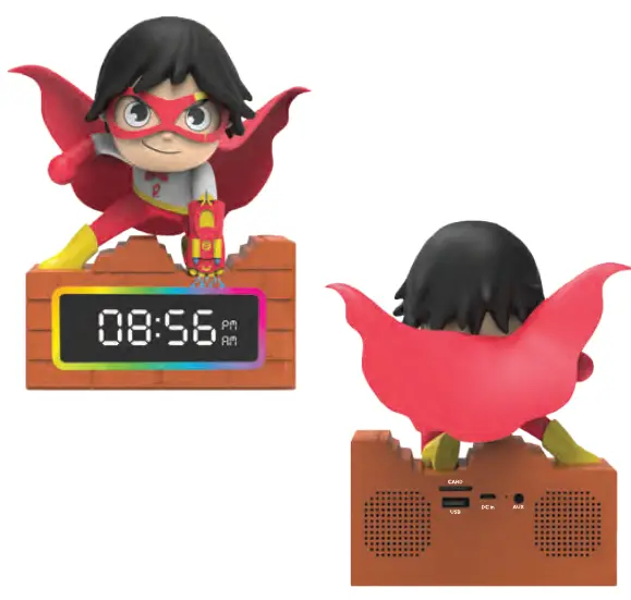 Dp Audio Video RJAL405 Red Titan Alarm Clock 2