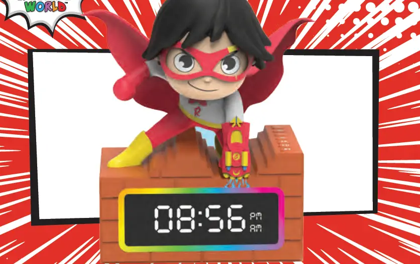 Dp Audio Video RJAL405 Red Titan Alarm Clock