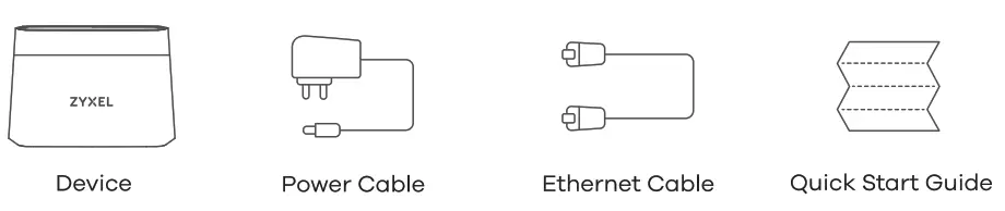 ZYXEL EX2210 T0 Dual Band Wireless AX1800 Gigabit Ethernet Gateway - icon