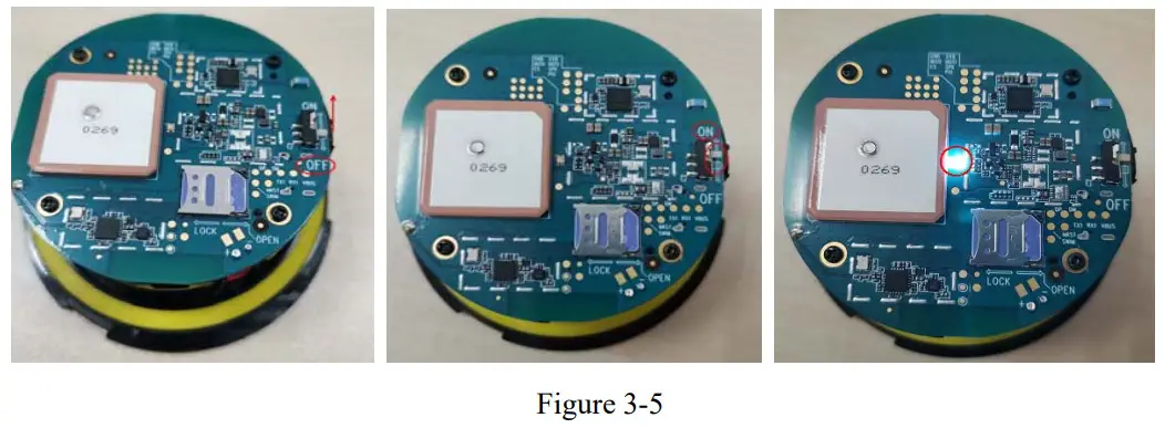 Micron PPOD4G pod1 Tracker - Device Power on