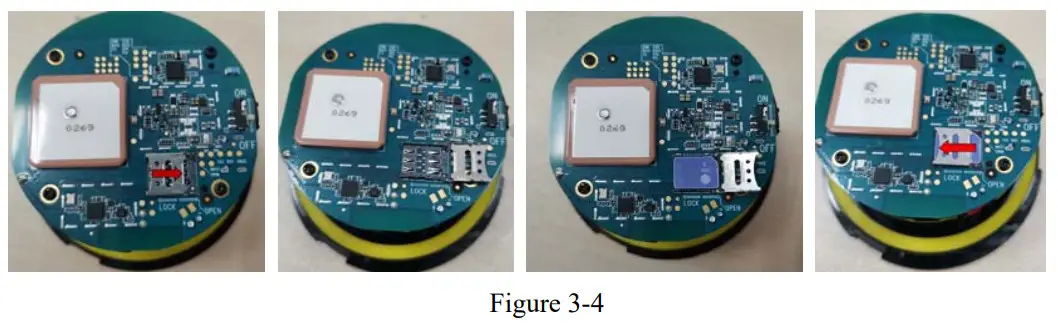 Micron PPOD4G pod1 Tracker - Insert SIM Card