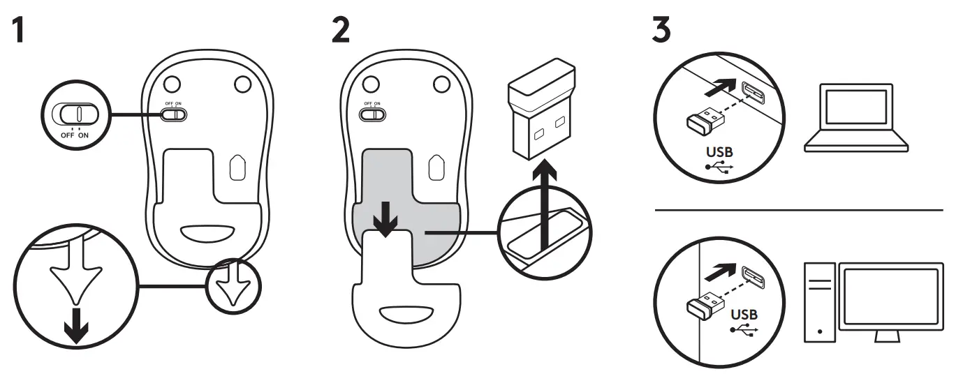 logitech M191 Wireless Mouse