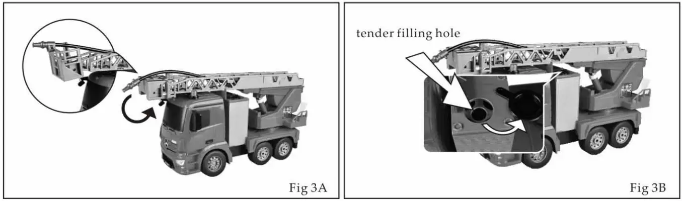 DOUBLE EE E527 Series RC Fire Truck - fig3