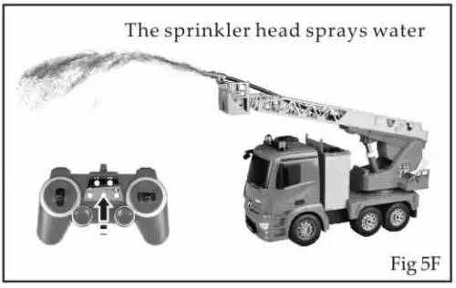 DOUBLE EE E527 Series RC Fire Truck - fig9