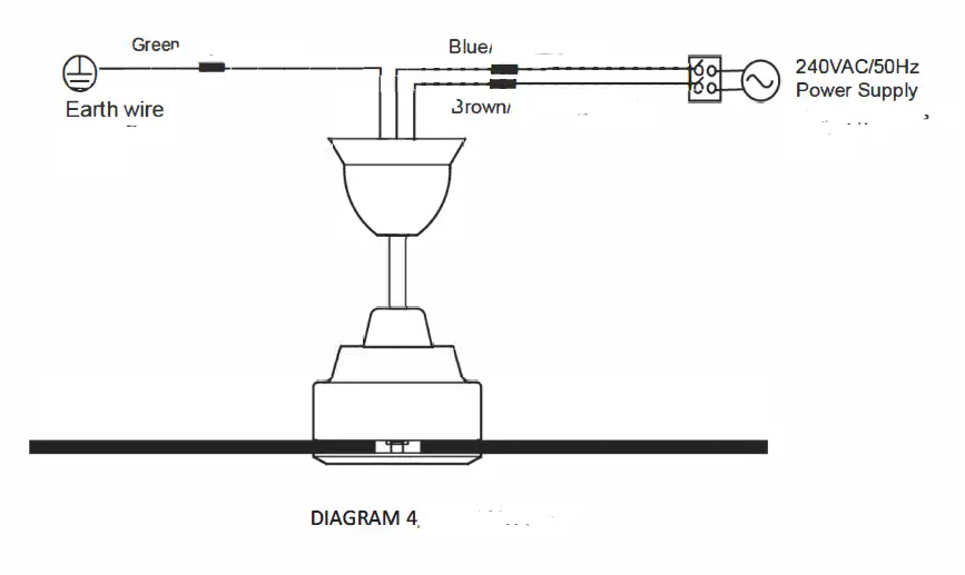 Rubine VENTO42 Ceiling Fan fig 5