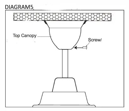 Rubine VENTO42 Ceiling Fan fig 6