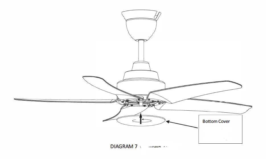 Rubine VENTO42 Ceiling Fan fig 8