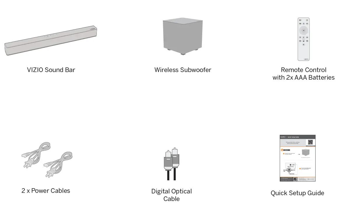 VIZIO V214x-K6 2.1 Sound Ba FIG 5