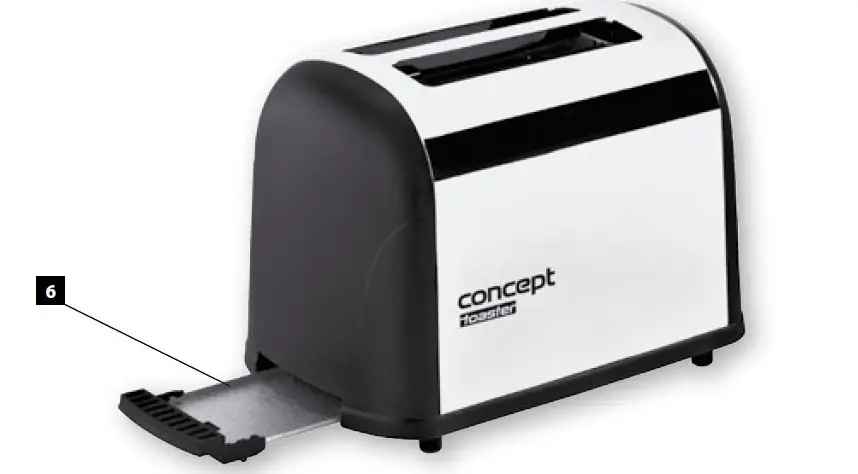 concept TE2040 2 Slice Toaster 2