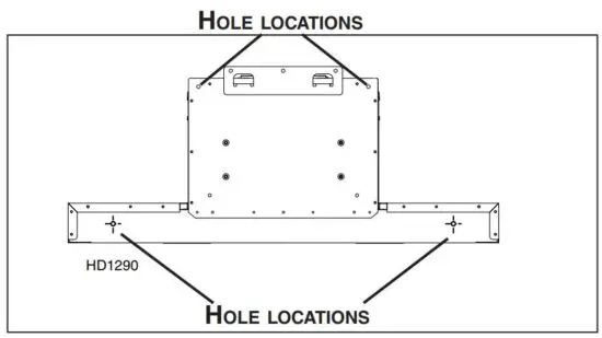 FIG 7 INSTALL THE HOOD
