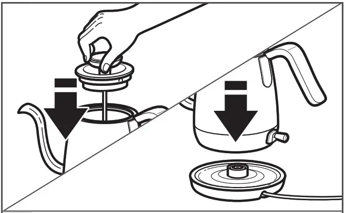 KitchenAid Stainless Steel Precision - FILLING THE PRECISION KETTLE WITH WATER 2