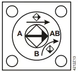 SIEMENS VAG61 2-port ball valve, externally threaded 2J