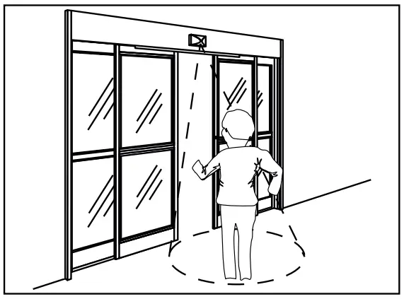 dormakaba-ESA100-Fixed-Sidelite-and-Non-Breakout-Automatic-Sliding-Door-fig-1