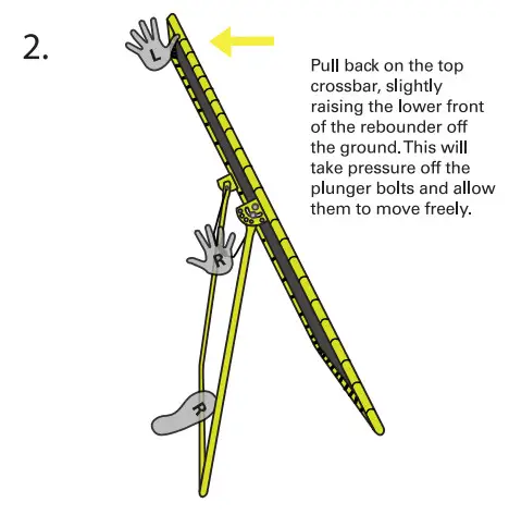 RUKKET SPORTS RBND700 Portable Adjustable Tennis Trainer Rebound Practice Net - fig 15