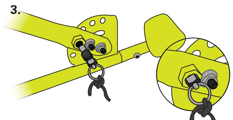 RUKKET SPORTS RBND700 Portable Adjustable Tennis Trainer Rebound Practice Net - fig 3