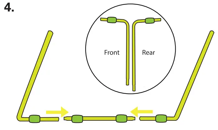 RUKKET SPORTS RBND700 Portable Adjustable Tennis Trainer Rebound Practice Net - fig 4