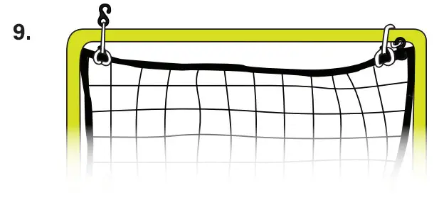 RUKKET SPORTS RBND700 Portable Adjustable Tennis Trainer Rebound Practice Net - fig 9