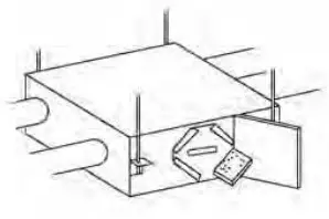 MITSUBISHI ELECTRIC SAF500E7 Energy Recovery Ventilator - fig 1