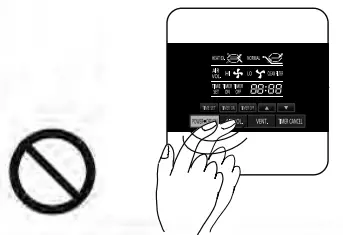 MITSUBISHI ELECTRIC SAF500E7 Energy Recovery Ventilator - fig 2