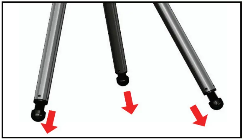 MAGMA T10 348 Quad Pod Mount Stand - fig 4