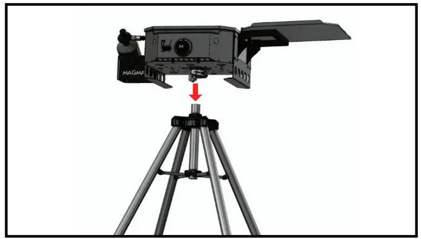 MAGMA T10 348 Quad Pod Mount Stand - fig 5