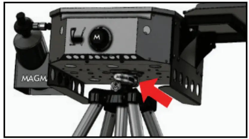 MAGMA T10 348 Quad Pod Mount Stand - fig 6