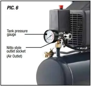 STARTING AND STOPPING YOUR INFLATOR
