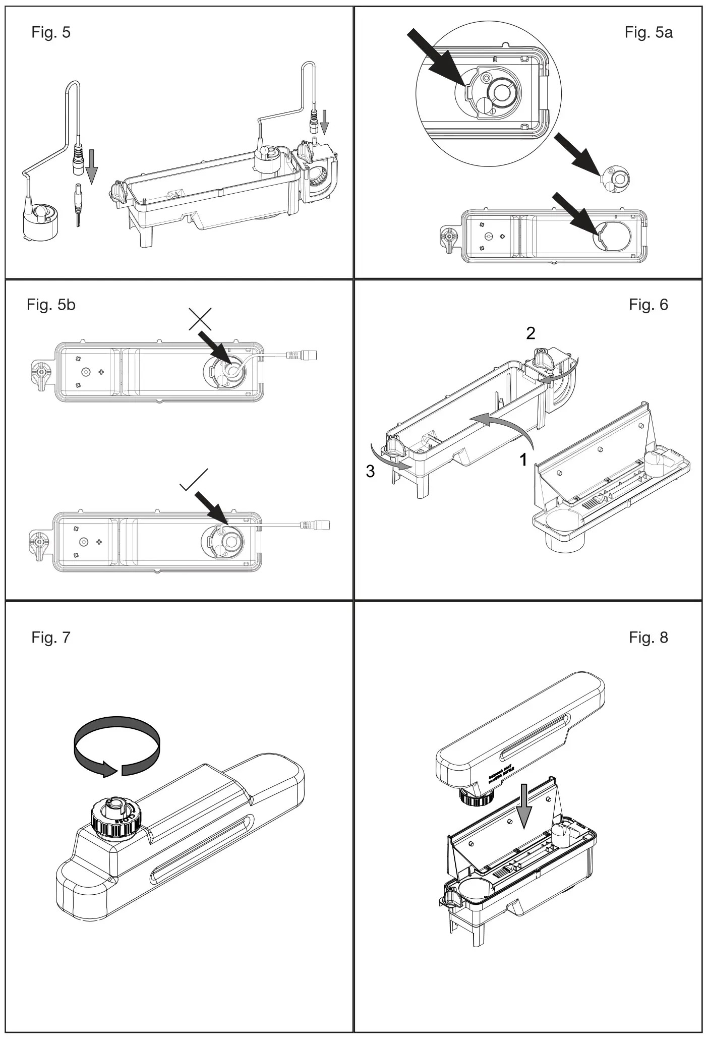 DC Dimplex Chassis Electric Fire Burner - fig5-fig8