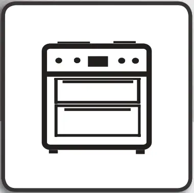 Hotpoint HDM67G8CCB UK 60cm Dual Fuel Double Cooker - cover