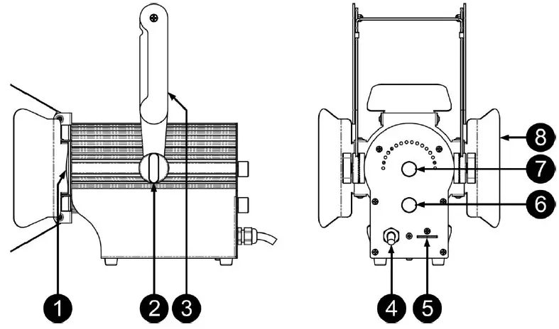 JB SYSTEMS B06039 Cam-Spot 30TW LED Theater Spot-2