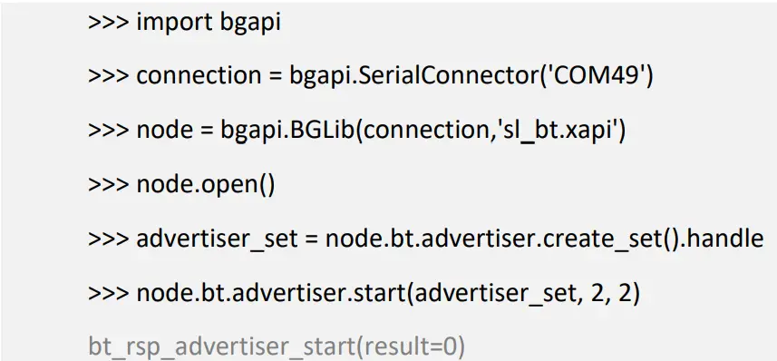 SILICON LABS 21Q2 Bluetooth Features Lab 14