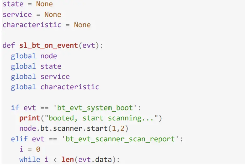 SILICON LABS 21Q2 Bluetooth Features Lab 9