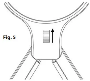 CARSON HF-11 Split Handle LED Lighted - To Activate LED Light