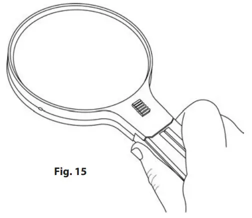 CARSON HF-11 Split Handle LED Lighted - To Use Hand Held