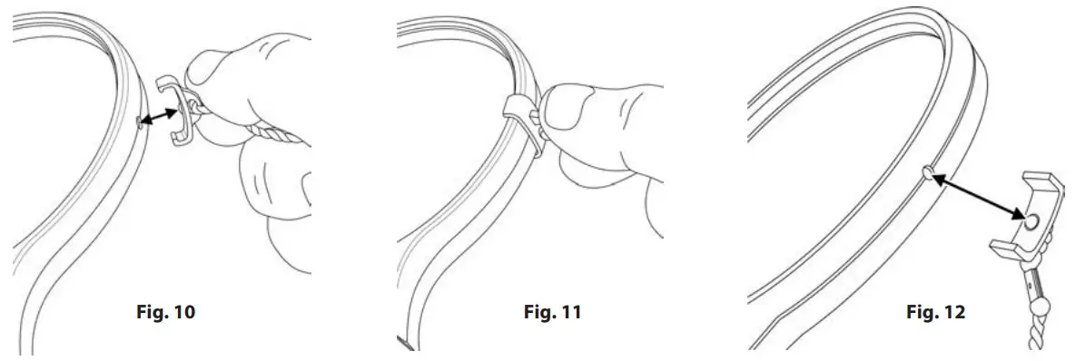 CARSON HF-11 Split Handle LED Lighted - sides of lens frame