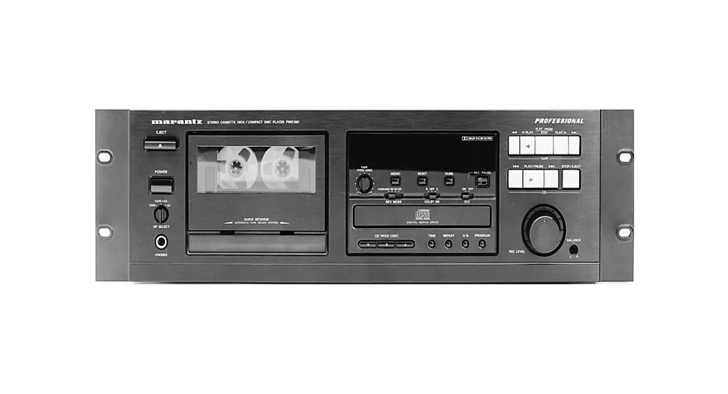 Marantz Pmd350 Combination Stereo Cassette Deck/cd Player User Guide Marantz Pmd350 Combination Stereo Cassette Deck/cd Player User Guide