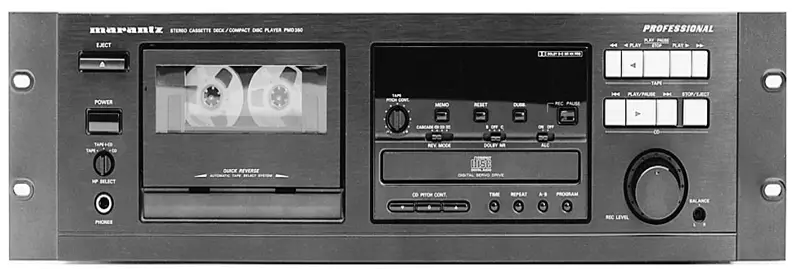 marantz PMD350 Combination Stereo Cassette Deck CD Player