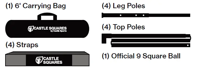 CASTLE SPORTS 9 Square Castle Squares FIG (1)