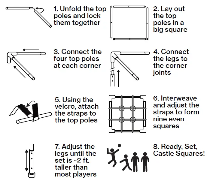 CASTLE SPORTS 9 Square Castle Squares FIG (2)